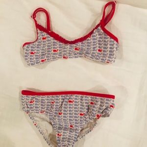 Vineyard Vines Whale 2 piece bathing suit